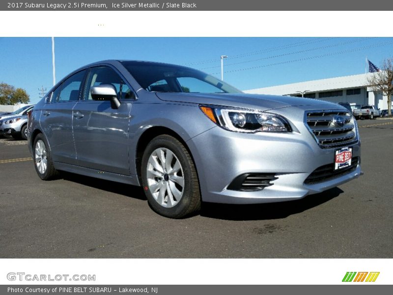 Ice Silver Metallic / Slate Black 2017 Subaru Legacy 2.5i Premium