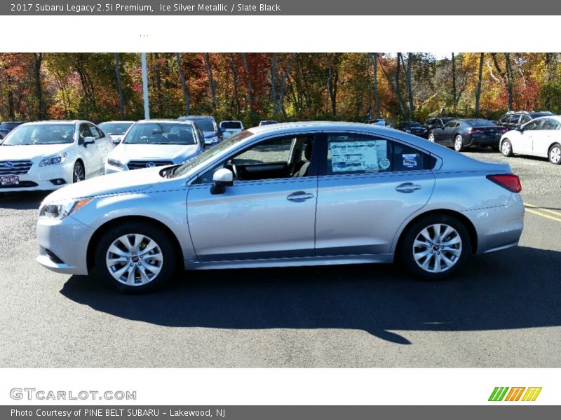 Ice Silver Metallic / Slate Black 2017 Subaru Legacy 2.5i Premium