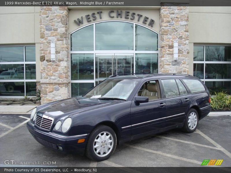 Midnight Blue / Parchment 1999 Mercedes-Benz E 320 4Matic Wagon