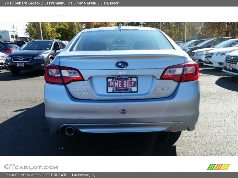 Ice Silver Metallic / Slate Black 2017 Subaru Legacy 2.5i Premium