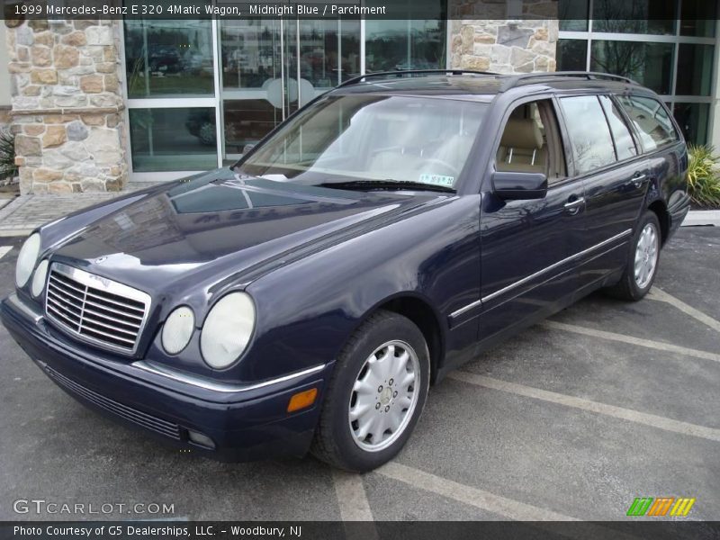 Midnight Blue / Parchment 1999 Mercedes-Benz E 320 4Matic Wagon