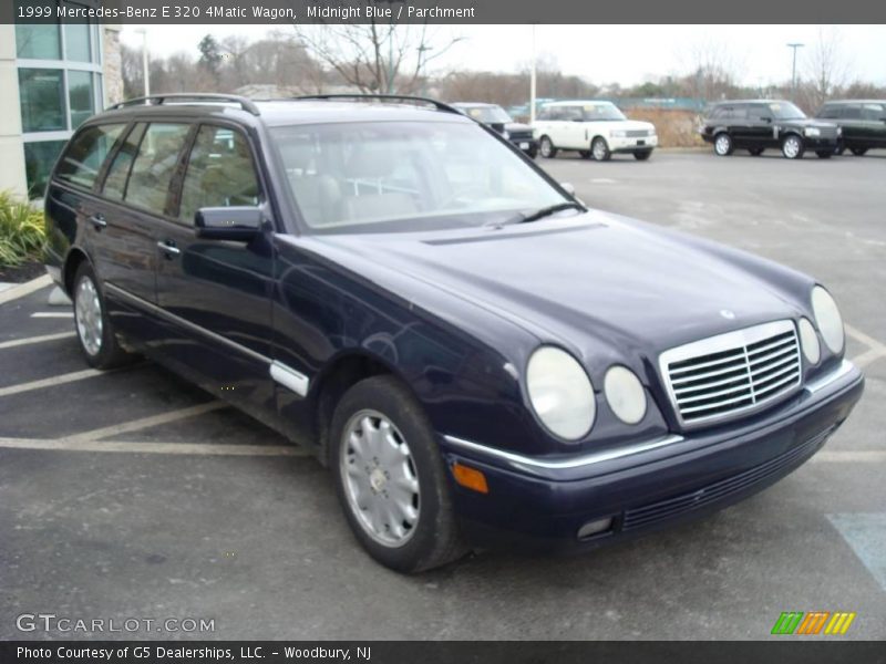 Midnight Blue / Parchment 1999 Mercedes-Benz E 320 4Matic Wagon