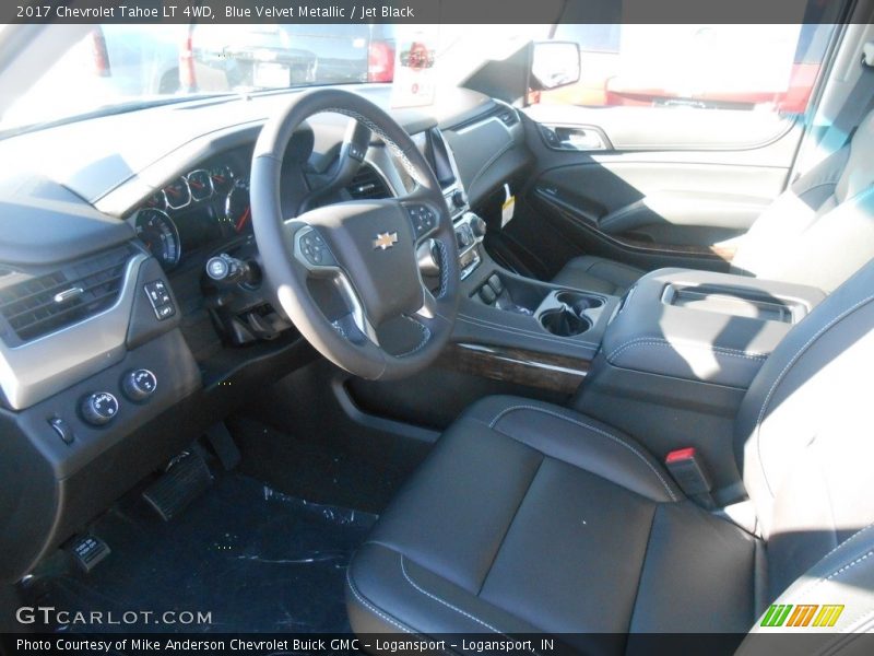 Blue Velvet Metallic / Jet Black 2017 Chevrolet Tahoe LT 4WD