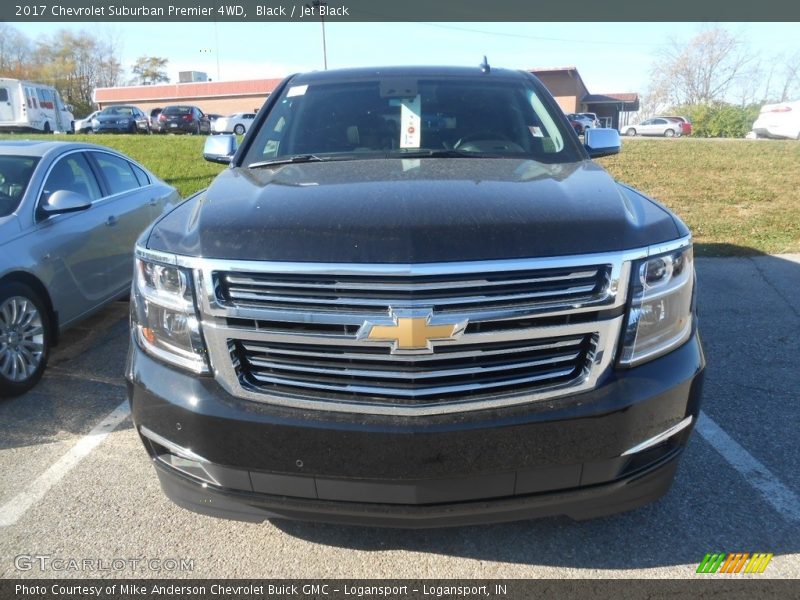 Black / Jet Black 2017 Chevrolet Suburban Premier 4WD