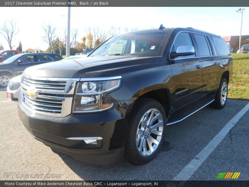 Black / Jet Black 2017 Chevrolet Suburban Premier 4WD