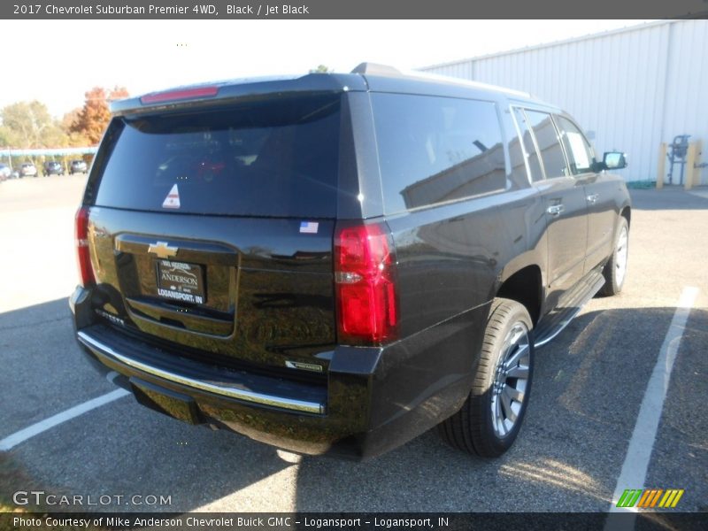 Black / Jet Black 2017 Chevrolet Suburban Premier 4WD