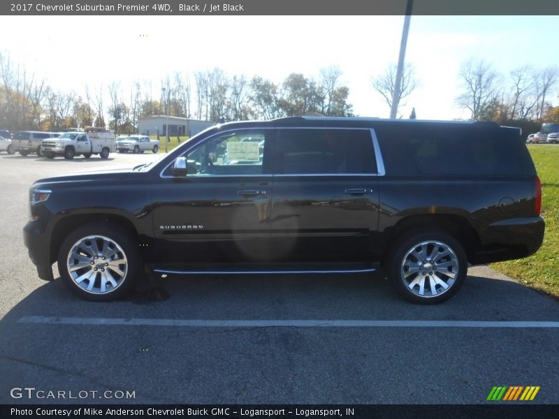 Black / Jet Black 2017 Chevrolet Suburban Premier 4WD