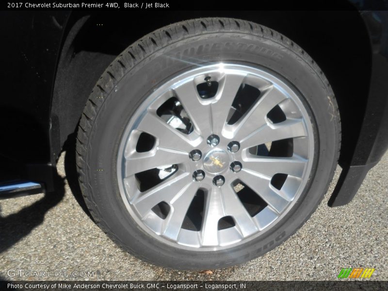 Black / Jet Black 2017 Chevrolet Suburban Premier 4WD