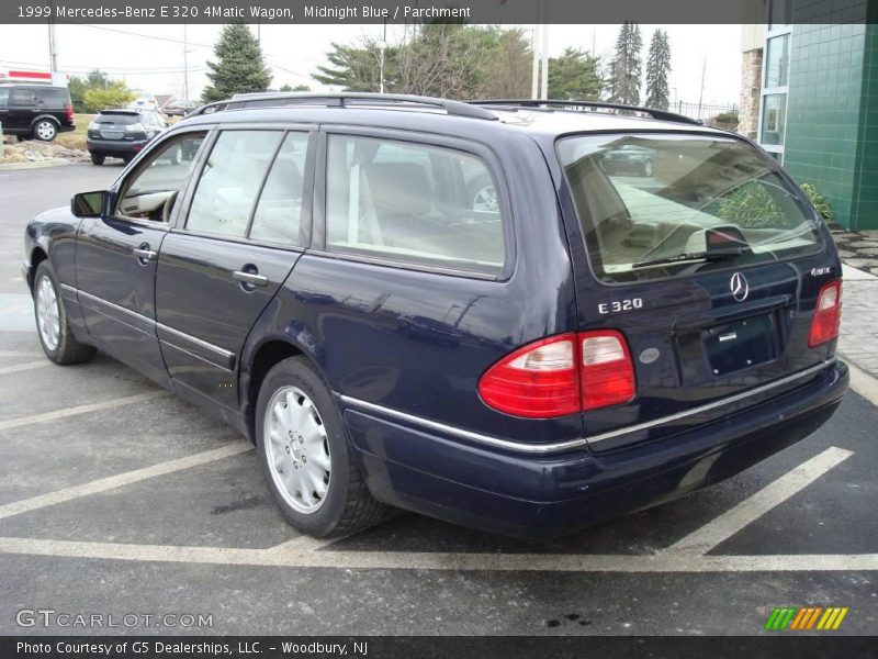 Midnight Blue / Parchment 1999 Mercedes-Benz E 320 4Matic Wagon