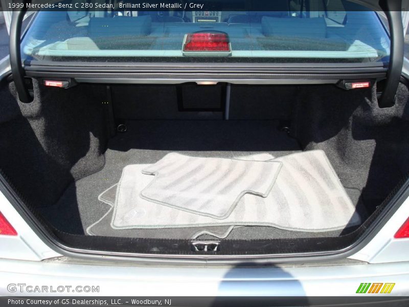 Brilliant Silver Metallic / Grey 1999 Mercedes-Benz C 280 Sedan