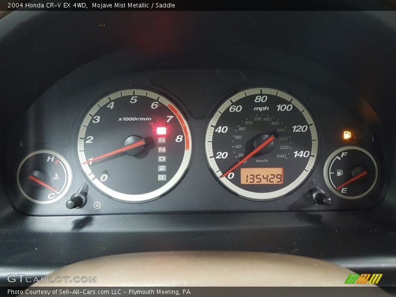 Mojave Mist Metallic / Saddle 2004 Honda CR-V EX 4WD