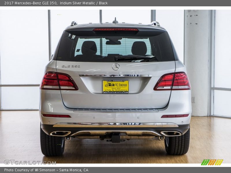 Iridium Silver Metallic / Black 2017 Mercedes-Benz GLE 350