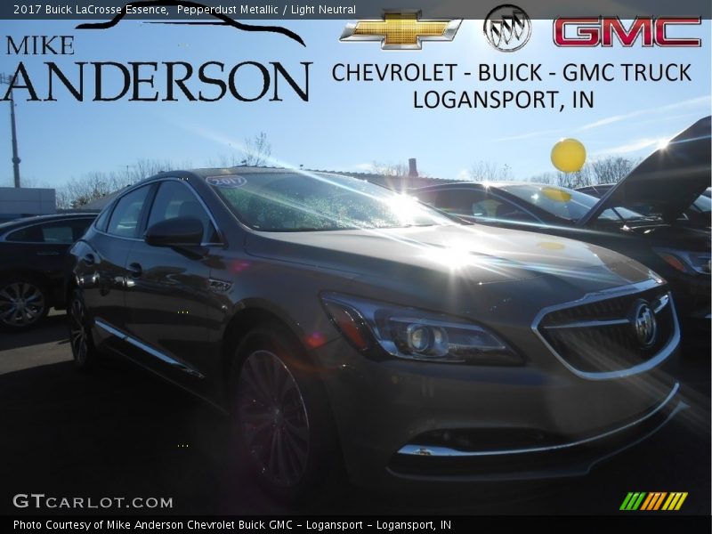 Pepperdust Metallic / Light Neutral 2017 Buick LaCrosse Essence