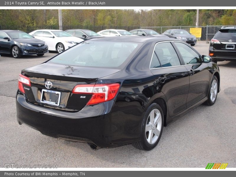 Attitude Black Metallic / Black/Ash 2014 Toyota Camry SE