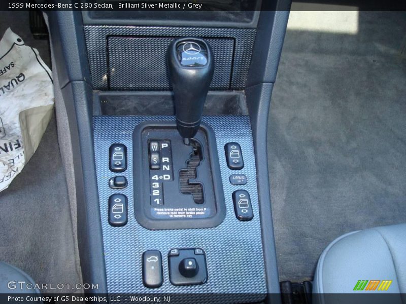 Brilliant Silver Metallic / Grey 1999 Mercedes-Benz C 280 Sedan