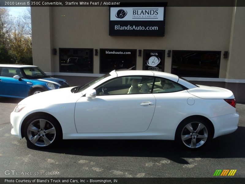 Starfire White Pearl / Alabaster 2010 Lexus IS 350C Convertible