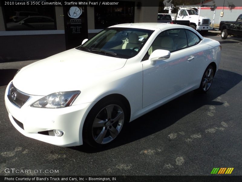 Starfire White Pearl / Alabaster 2010 Lexus IS 350C Convertible