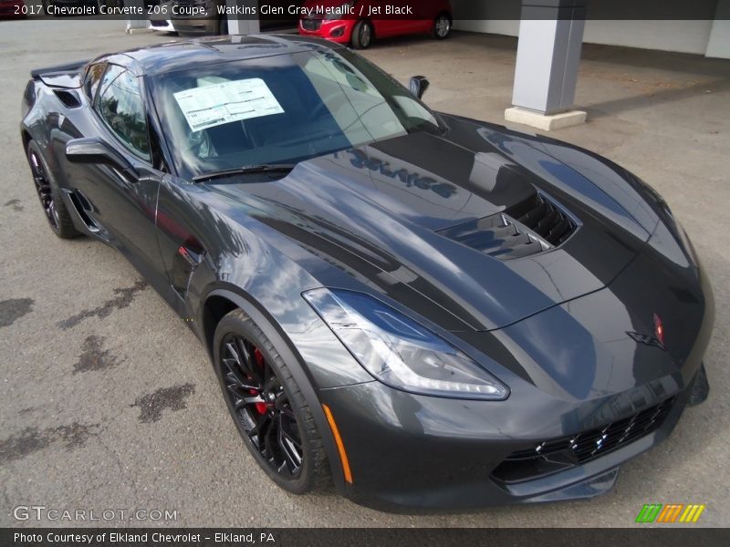 Front 3/4 View of 2017 Corvette Z06 Coupe