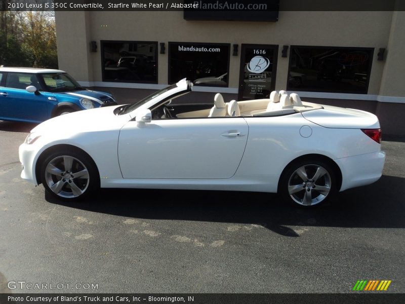 Starfire White Pearl / Alabaster 2010 Lexus IS 350C Convertible