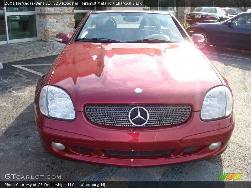 Firemist Metallic / Charcoal Black 2001 Mercedes-Benz SLK 320 Roadster