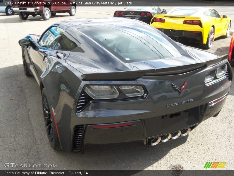 Watkins Glen Gray Metallic / Jet Black 2017 Chevrolet Corvette Z06 Coupe