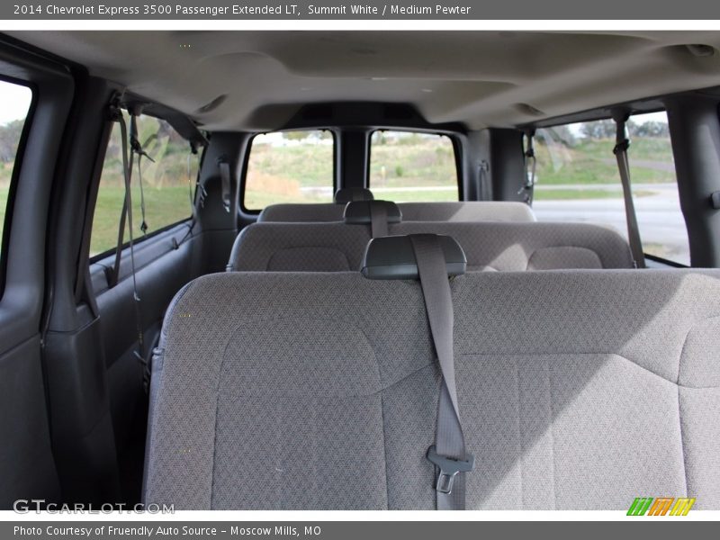 Summit White / Medium Pewter 2014 Chevrolet Express 3500 Passenger Extended LT