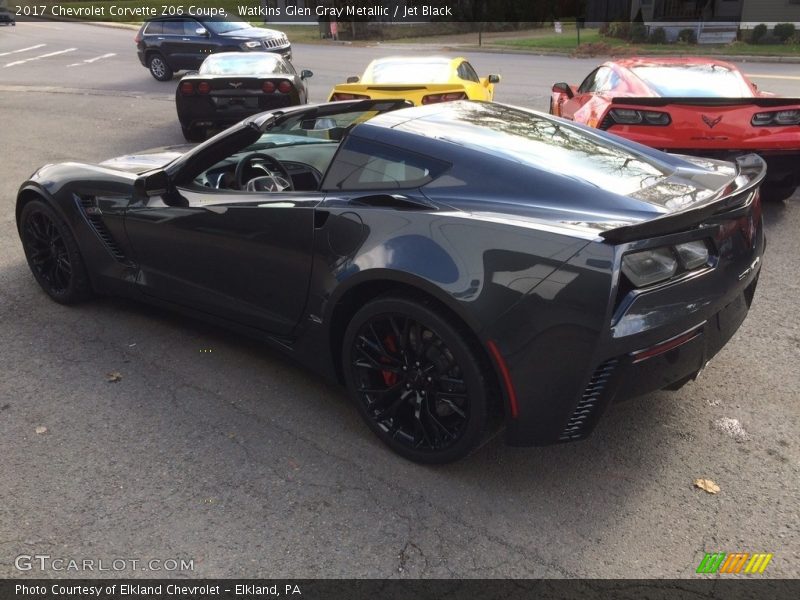 Watkins Glen Gray Metallic / Jet Black 2017 Chevrolet Corvette Z06 Coupe