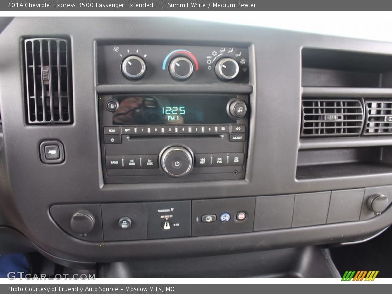 Summit White / Medium Pewter 2014 Chevrolet Express 3500 Passenger Extended LT