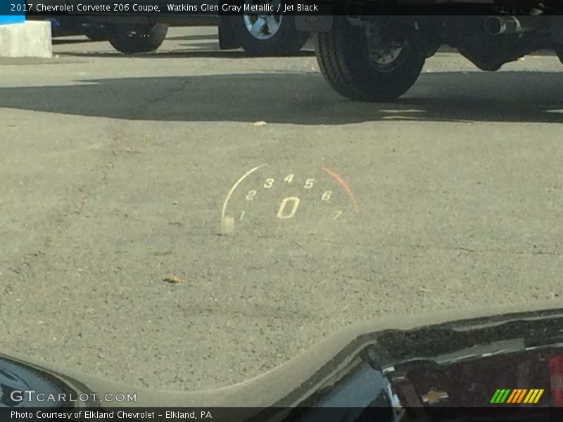  2017 Corvette Z06 Coupe Z06 Coupe Gauges