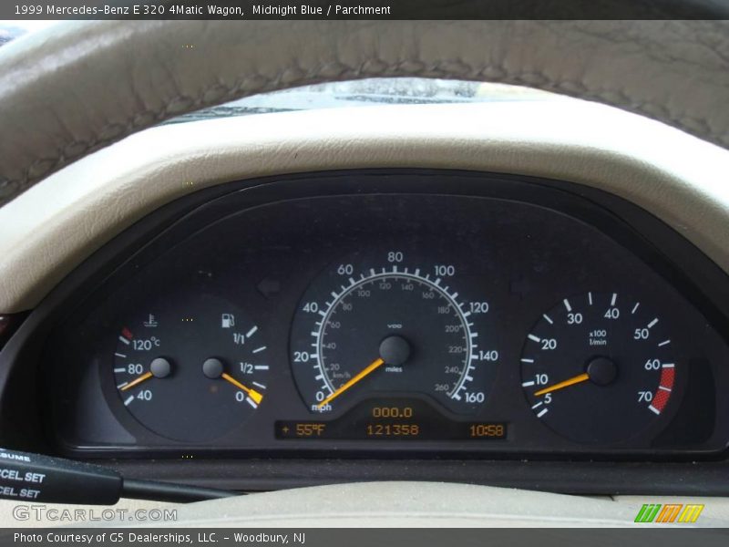 Midnight Blue / Parchment 1999 Mercedes-Benz E 320 4Matic Wagon