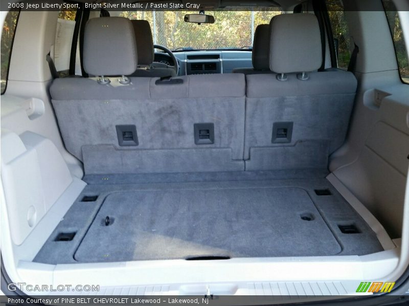 Bright Silver Metallic / Pastel Slate Gray 2008 Jeep Liberty Sport