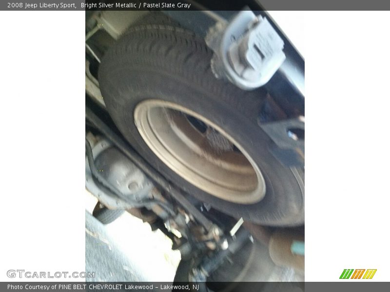 Bright Silver Metallic / Pastel Slate Gray 2008 Jeep Liberty Sport