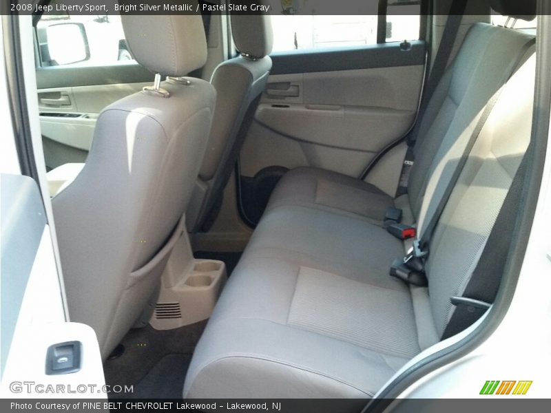 Bright Silver Metallic / Pastel Slate Gray 2008 Jeep Liberty Sport