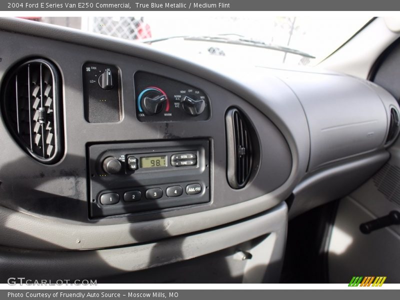 True Blue Metallic / Medium Flint 2004 Ford E Series Van E250 Commercial