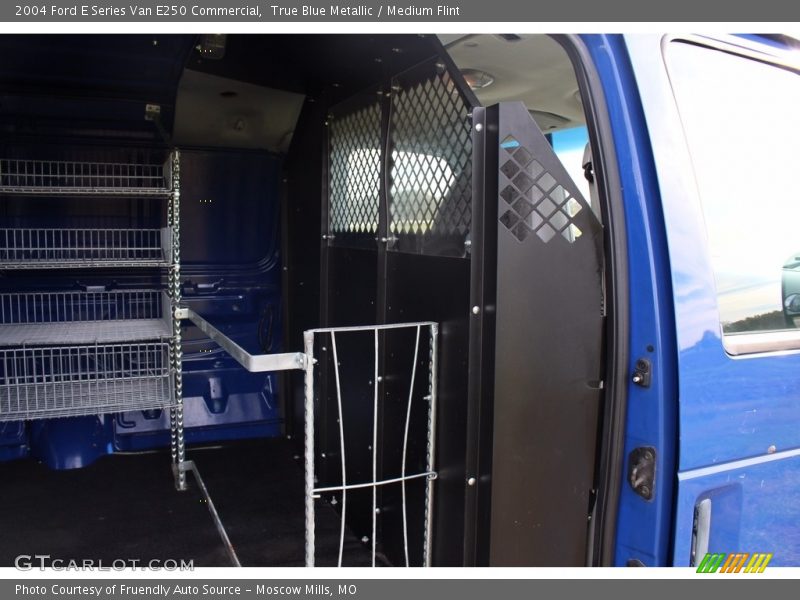 True Blue Metallic / Medium Flint 2004 Ford E Series Van E250 Commercial