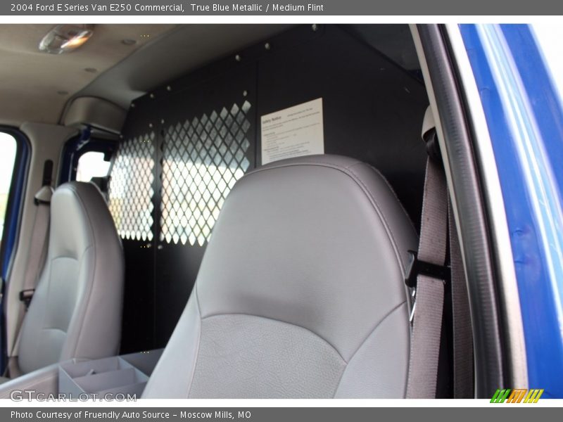 True Blue Metallic / Medium Flint 2004 Ford E Series Van E250 Commercial