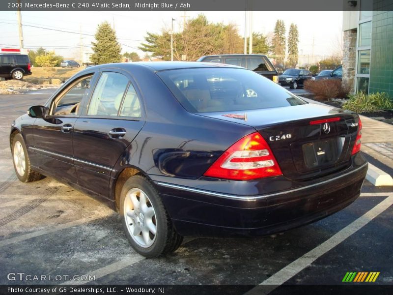 Midnight Blue / Ash 2003 Mercedes-Benz C 240 4Matic Sedan