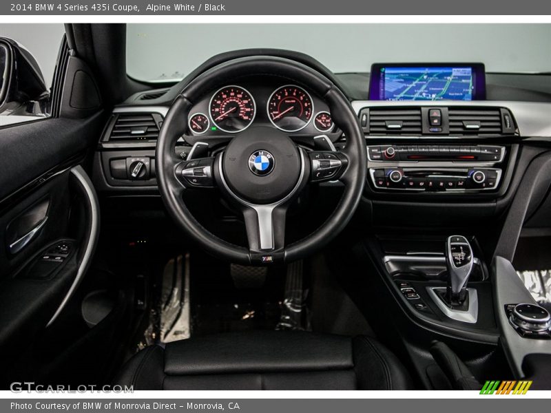 Alpine White / Black 2014 BMW 4 Series 435i Coupe