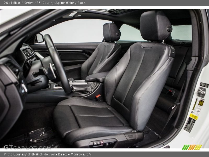 Alpine White / Black 2014 BMW 4 Series 435i Coupe
