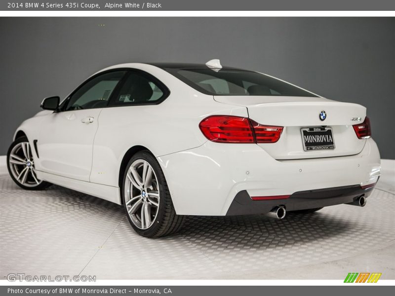 Alpine White / Black 2014 BMW 4 Series 435i Coupe