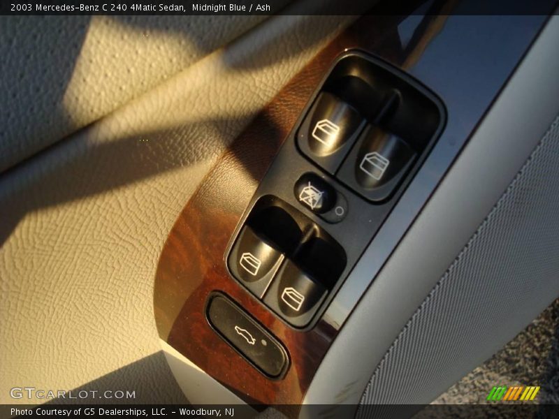 Midnight Blue / Ash 2003 Mercedes-Benz C 240 4Matic Sedan
