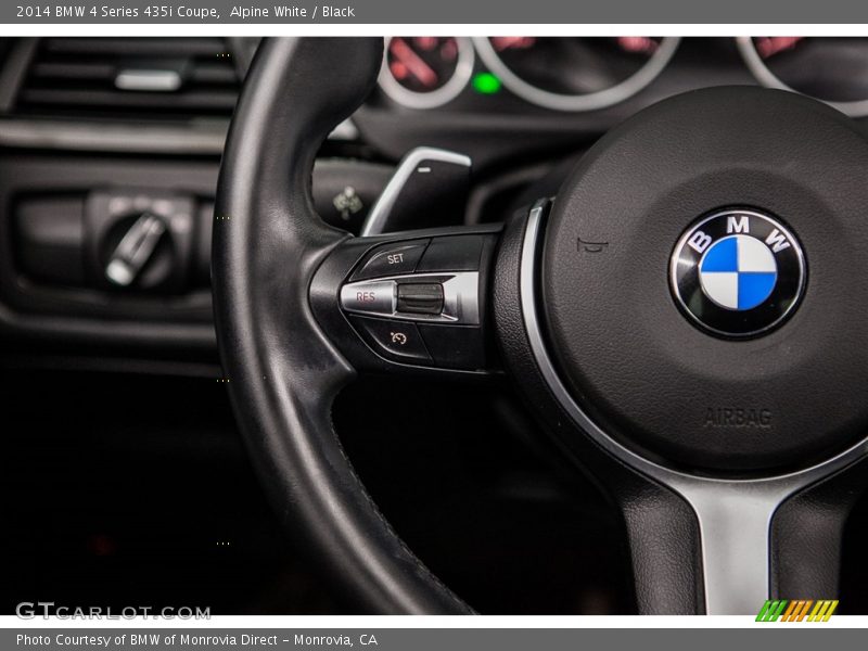 Alpine White / Black 2014 BMW 4 Series 435i Coupe
