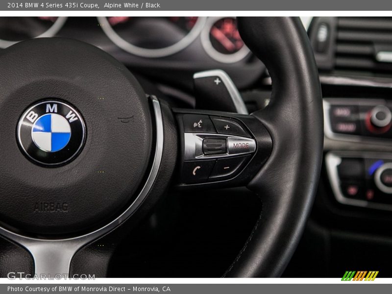 Alpine White / Black 2014 BMW 4 Series 435i Coupe