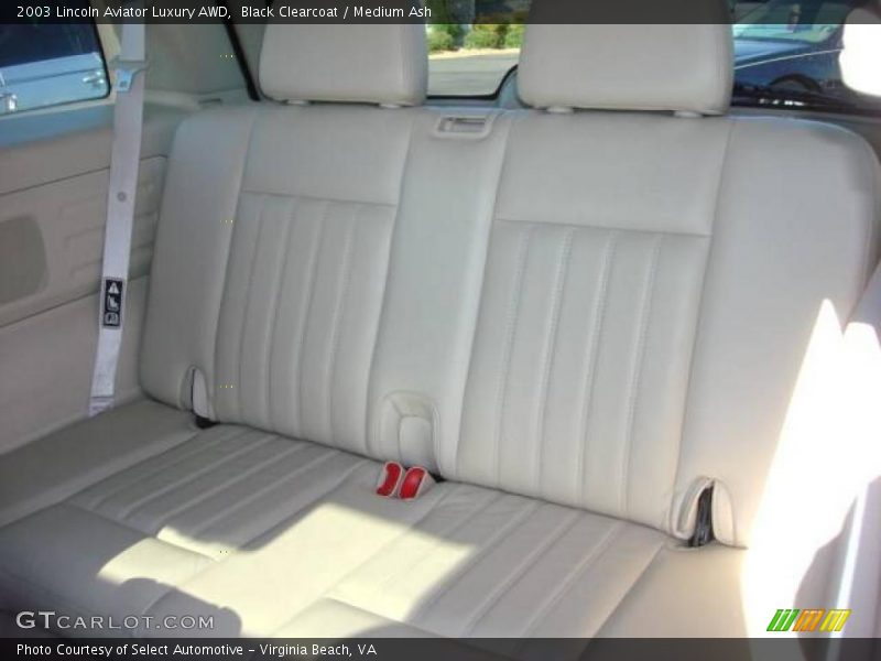 Black Clearcoat / Medium Ash 2003 Lincoln Aviator Luxury AWD