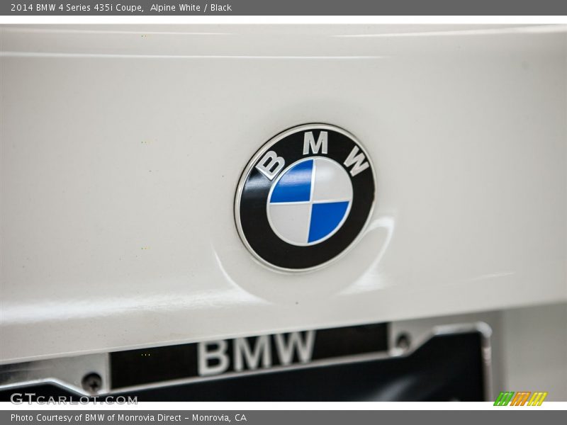 Alpine White / Black 2014 BMW 4 Series 435i Coupe