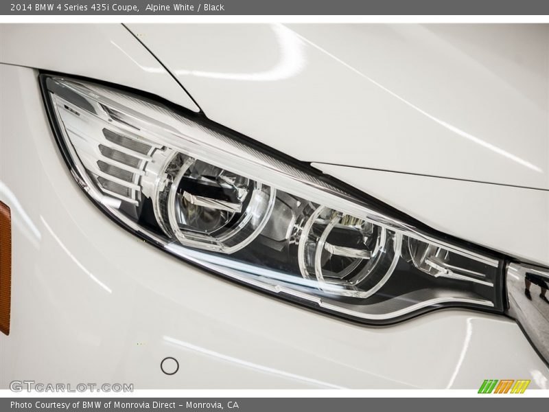 Alpine White / Black 2014 BMW 4 Series 435i Coupe