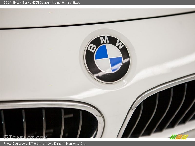 Alpine White / Black 2014 BMW 4 Series 435i Coupe