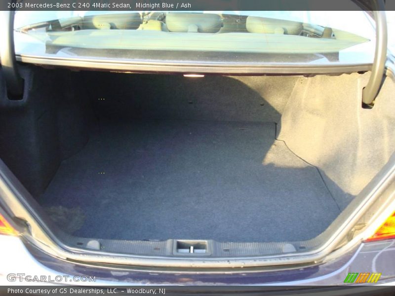 Midnight Blue / Ash 2003 Mercedes-Benz C 240 4Matic Sedan