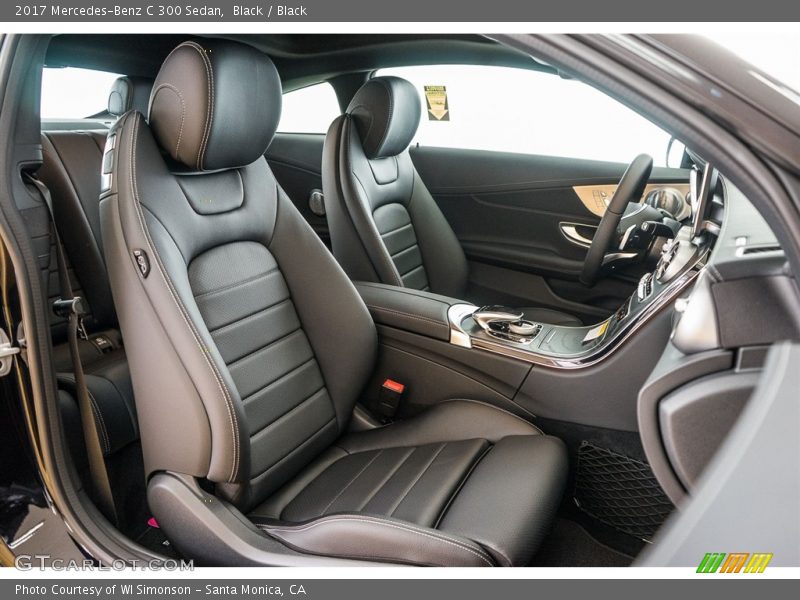 Black / Black 2017 Mercedes-Benz C 300 Sedan