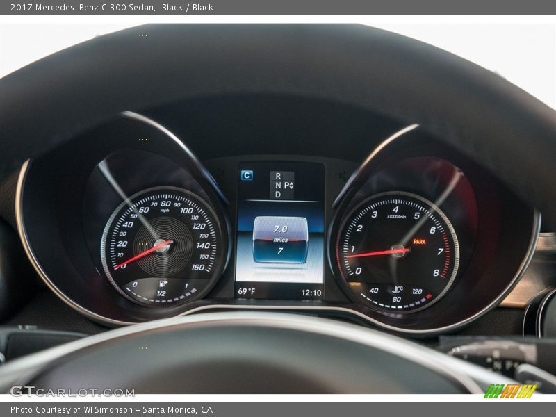 Black / Black 2017 Mercedes-Benz C 300 Sedan